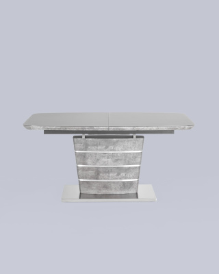 Стол обеденный Гамбург раскладной 160-200*90 серый фото Стол обеденный Гамбург раскладной 160-200*90 серый. Фото №4