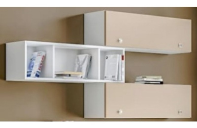 Полка настенная три секции Силуэт. Фото