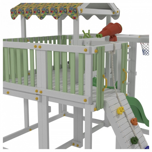 Комплекс игровой ДК3Б, бирюзовый, серый. Фото №6