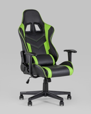 Кресло игровое TopChairs Impala зеленое фото Кресло игровое TopChairs Impala зеленое. Фото №3