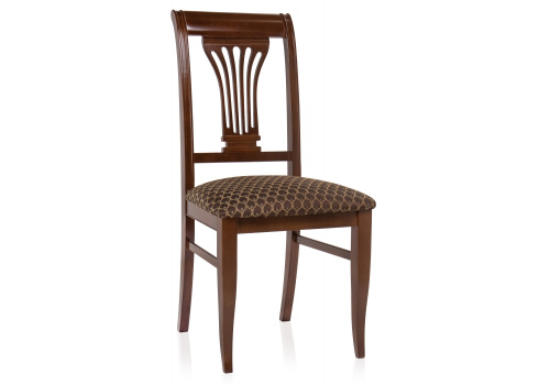 Стул деревянный Абель вишня / вишня. Фото №1