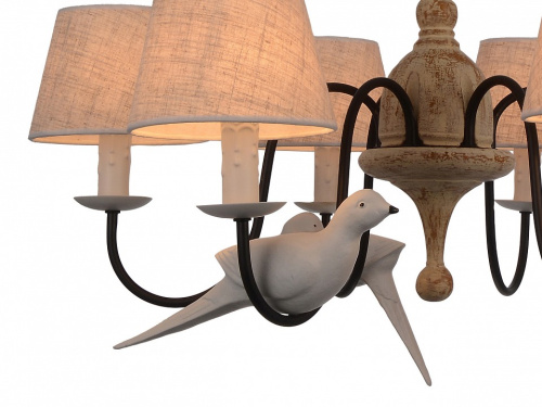 Подвесная люстра Favourite Birds 1594-6P. Фото №2