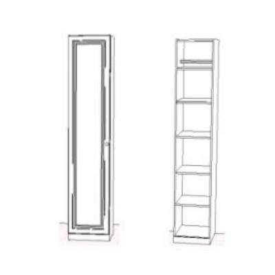 Пенал с полкамии дополнительной штангой АЙС. Фото №2