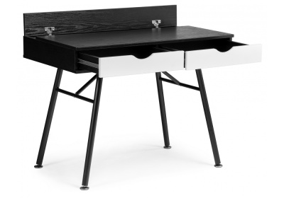 Стол Soho black grained / white фото Стол Soho black grained / white. Фото №4