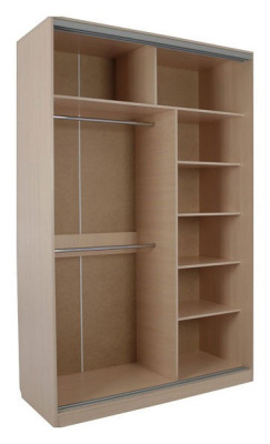 Гранд 5-600* (полки справа) дуб млечный фото Гранд 5-600* (полки справа) дуб млечный. Фото №2