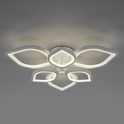 Потолочная люстра Eurosvet Garden 90228/6 белый. Фото №2