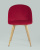 Стул Лион велюр красный. Фото №5