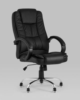 Кресло руководителя TopChairs Atlant черное фото Кресло руководителя TopChairs Atlant черное. Фото №3