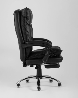 Кресло руководителя TopChairs Alpha черное фото Кресло руководителя TopChairs Alpha черное. Фото №4