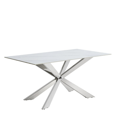 Стол T088 (160) камень белый матовый Calacata. Фото №3