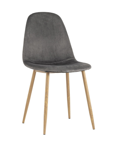 Стул Валенсия велюр серый. Фото №1