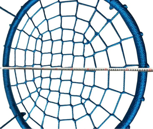 Качели детские Гнездо 100, голубой. Фото №3