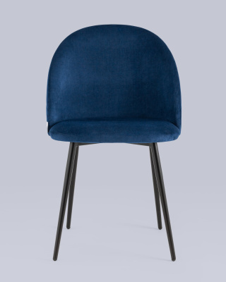 Стул Фолио велюр синий. Фото