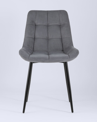 Стул Флекс велюр серый. Фото №5