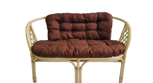 Подушка на диван "Багама" коричневая обычная твил. Фото №1