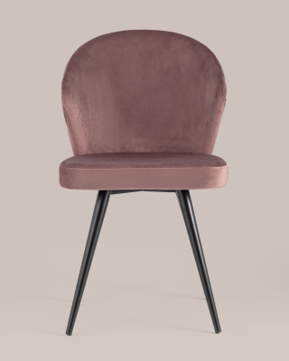 Стул Танго велюр пыльно-розовый. Фото