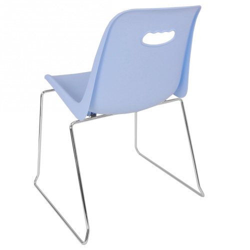 Стул Venezia (пруток) с ручкой каркас хром. Фото №1