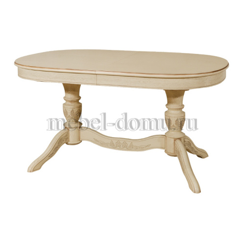 Стол Рондо Плюс, резьба. Фото №1