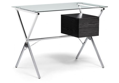 Стол Monki black / chrome фото Стол Monki black / chrome. Фото №1