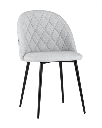 Стул Марсель микровелюр светло-серый. Фото №1