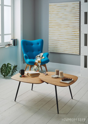 Журнальный стол DUPEN CT-909 Дуб MANHATTAN. Фото №5