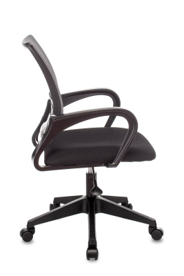 Кресло офисное TopChairs ST-Basic сетка/ткань темно-серый фото Кресло офисное TopChairs ST-Basic сетка/ткань темно-серый. Фото №4