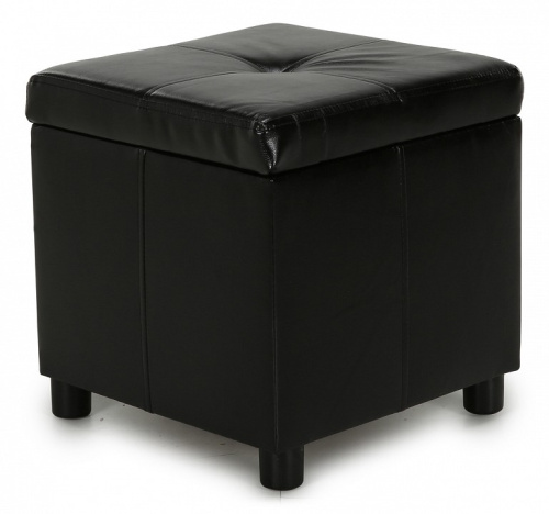 Квин пуф 410*410 College Black. Фото №1