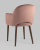 Стул Венера Хани велюр пыльно-розовый ножки дерево. Фото №7