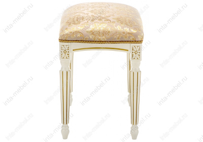 Стул деревянный Беттино патина золото / бежевый. Фото №4