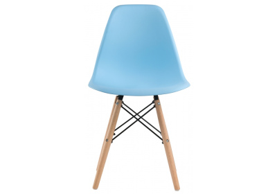 Стул деревянный Eames PC-015 blue. Фото №4