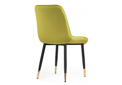 Стул Seda 1 khaki / gold / black. Фото