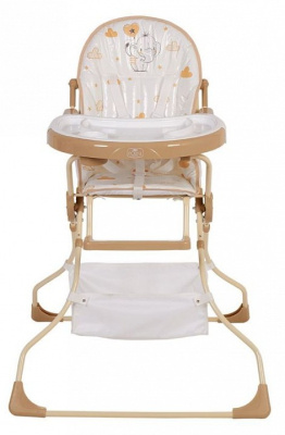 Стул для кормления Polini Kids 252, бежевый. Фото №4